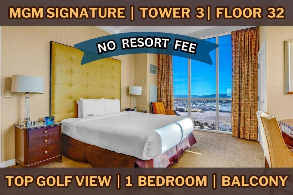 לאס וגאס 32Nd Flr Penthouse @Mgm Signature 1Bed, No Fee מראה חיצוני תמונה